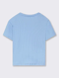 Piazza Italia Bambina<Maglietta mezza manica con dettaglio fiore -