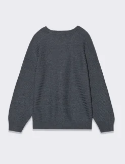 Bambino Piazza Italia Bambino|Maglieria<Maglioncino con lavorazione in maglia e maniche reglan -