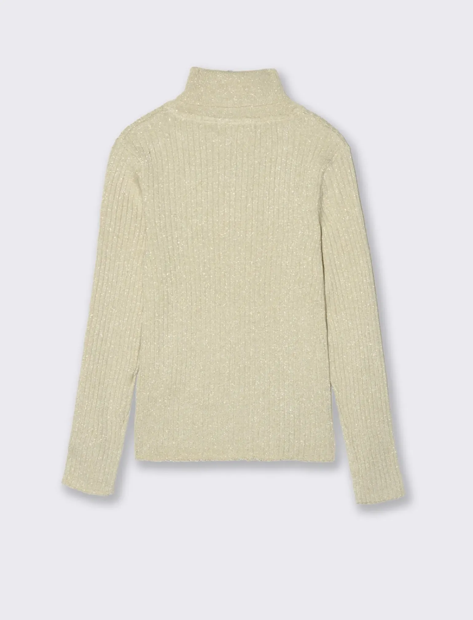 Piazza Italia Bambina|Maglieria<Maglioncino da bambina con filo metallizzato e bottoni mezza perla - Beige