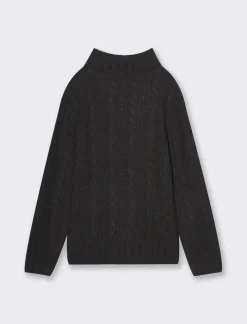 Bambino Piazza Italia Bambino|Maglieria<Maglioncino da bambino collo alto con etichetta al fondo -