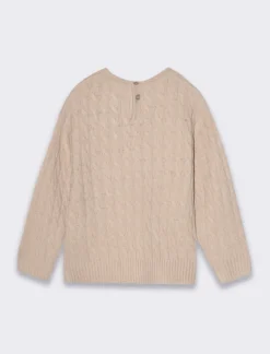 Piazza Italia Neonato|Maglieria<Maglioncino da neonato a trecce mano calda -