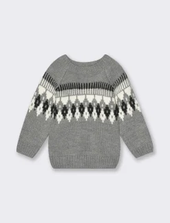 Piazza Italia Neonato|Maglieria<Maglioncino girocollo con disegno ad intarsio sul davanti - mel.