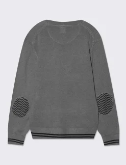 Bambino Piazza Italia Bambino|Maglieria<Maglioncino leggero con toppe sulle maniche -