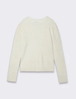 Piazza Italia Bambina|Maglieria<Maglioncino leggero da bambina con lavorazione a trecce - sporco