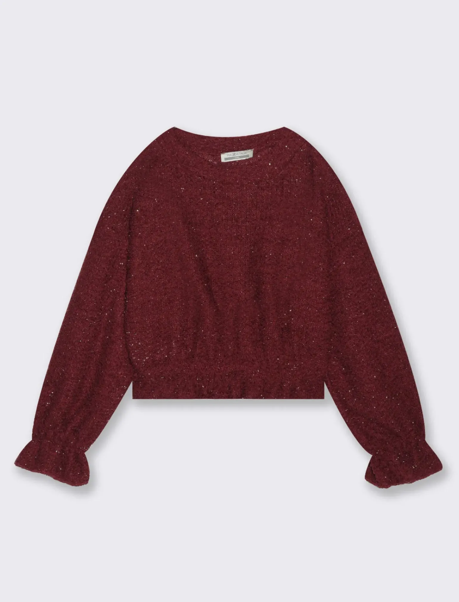 Piazza Italia Bambina|Maglieria<Maglioncino peloso brillante - Bordeaux