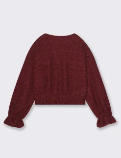 Piazza Italia Bambina|Maglieria<Maglioncino peloso brillante - Bordeaux