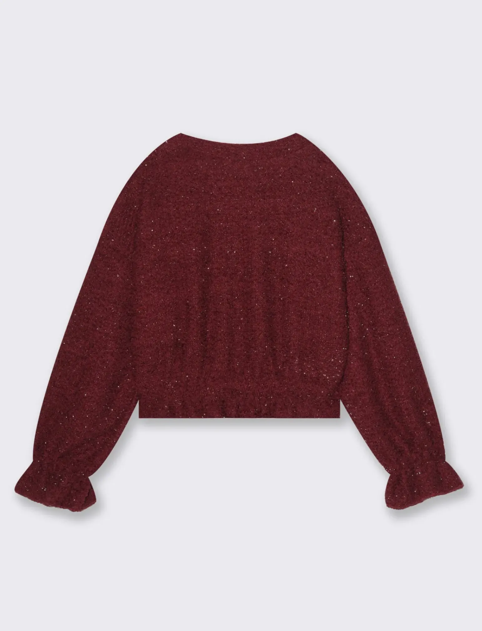 Piazza Italia Bambina|Maglieria<Maglioncino peloso brillante - Bordeaux