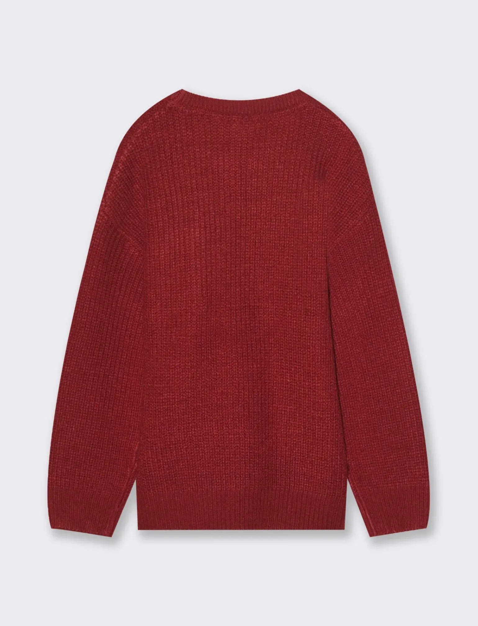 Bambino Piazza Italia Bambino|Maglieria<Maglione con tasca e dettaglio bottoncino - Bordeaux