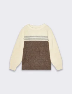 Bambino Piazza Italia Bambino|Maglieria<Maglione girocollo con colori in contrasto -