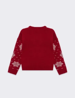 Piazza Italia Bambina|Maglieria<Maglione natalizio da bambina -