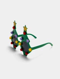 Donna Piazza Italia Occhiali<Occhiali natalizi da donna - Verde