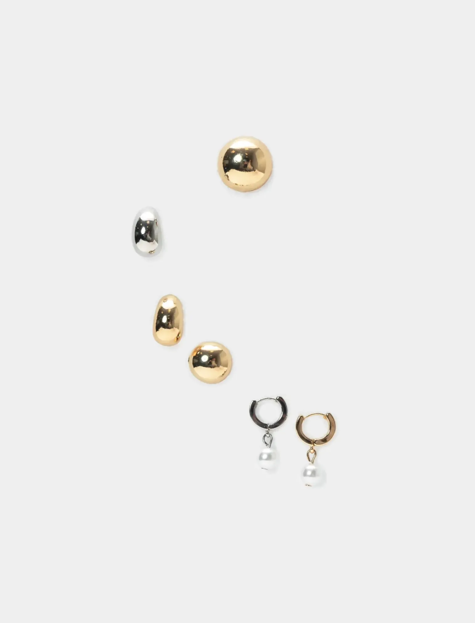 Donna Piazza Italia Donna|Bigiotteria<Orecchini da donna con decorazioni miste -