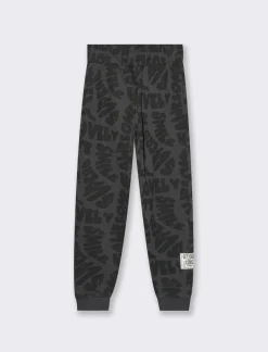 Piazza Italia Bambina|Leggings E Jogger<Pantafitness in felpa stampa fantasia con elastico in vita e patch decorativo al fondo -