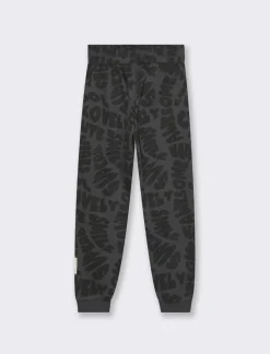 Piazza Italia Bambina|Leggings E Jogger<Pantafitness in felpa stampa fantasia con elastico in vita e patch decorativo al fondo -