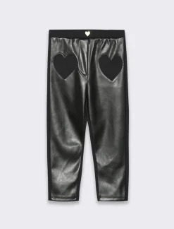 Piazza Italia Neonata<Pantafitness in tessuto combinato -