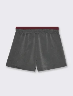 Piazza Italia Bambina|Gonne E Shorts<Pantaloncino con pannello frontale e inserti a contrasto - Grigio