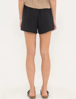 Donna Piazza Italia Donna<Pantaloncino in tessuto fluido e coulisse con charms -