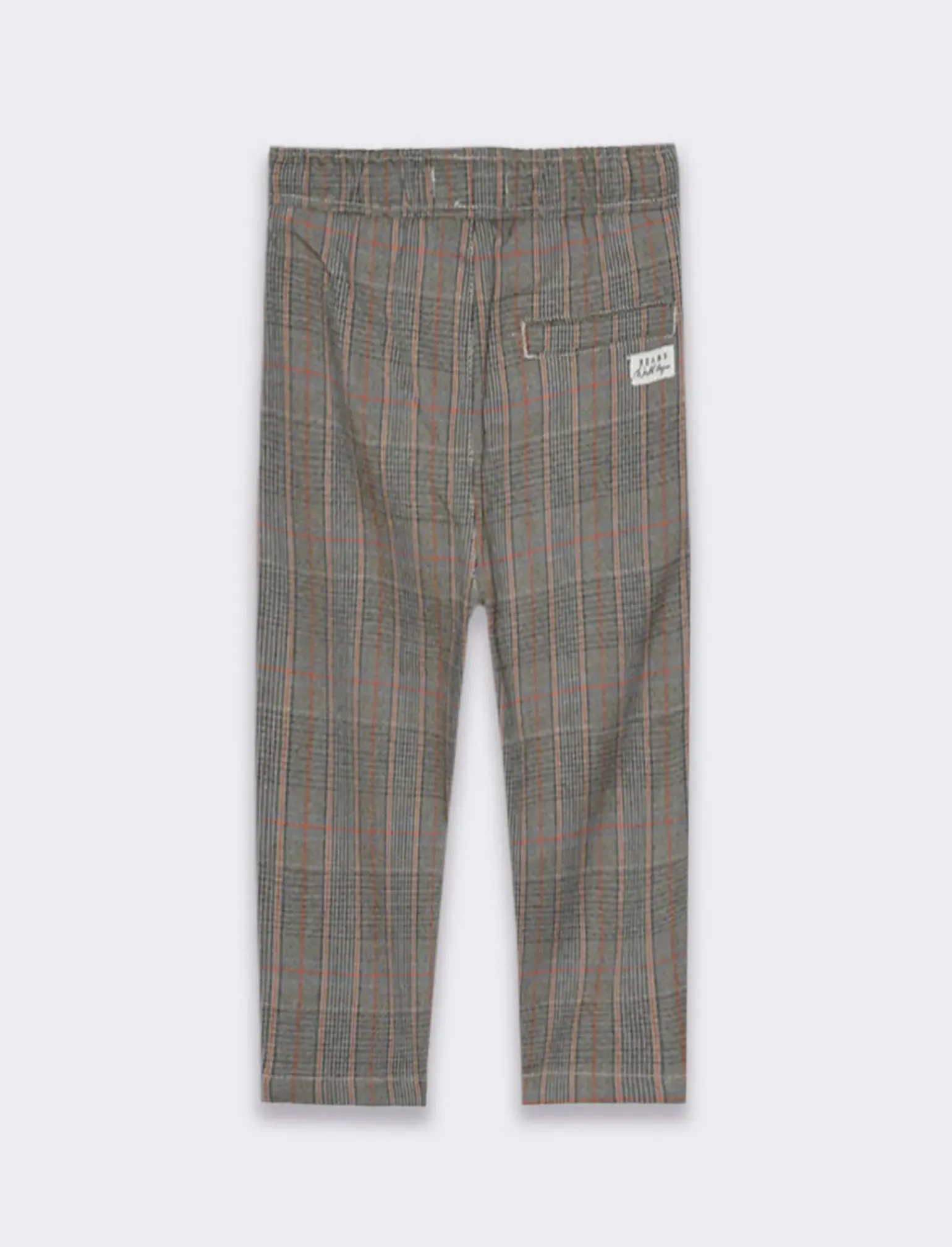 Piazza Italia Neonato|Pantaloni<Pantalone a quadri in tessuto dalla mano morbida taglio classico - Fantasia