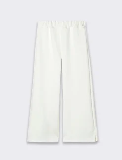 Piazza Italia Bambina|Leggings E Jogger<Pantalone ampio da bambina,tessuto bioelastico in cotone con culotte - sporco