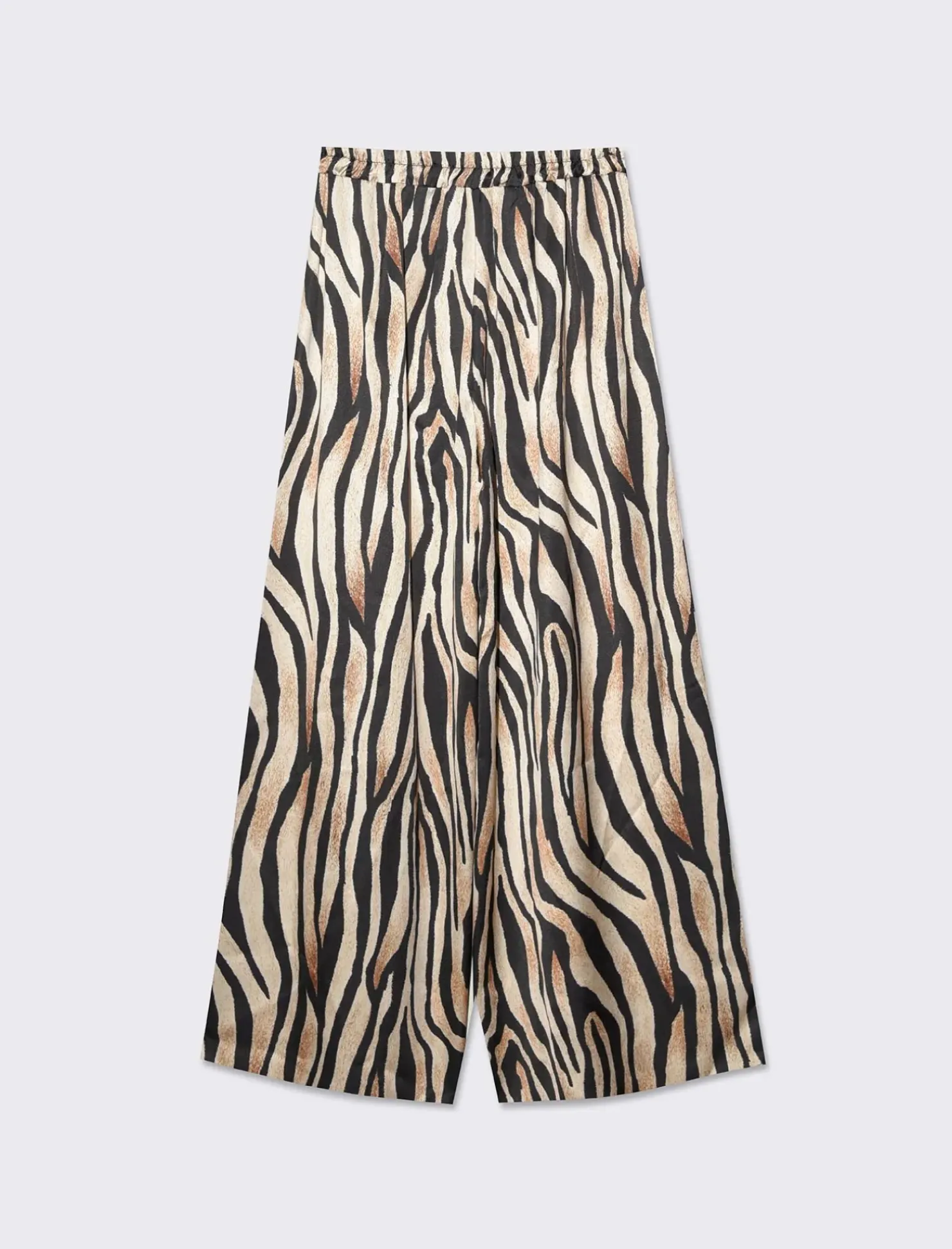 Piazza Italia Pantalone basico con elastico in vita - -oro Nero Sale