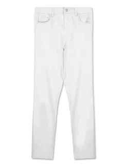 Piazza Italia Pantalone cinque tasche skinny vita regular - Bianco Cheap