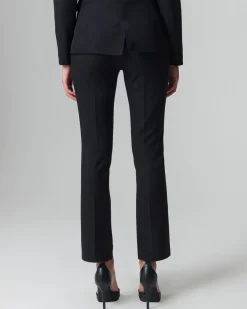 Donna Piazza Italia Donna|Pantaloni<Pantalone con chiusura a zip sul fianco slim fit -