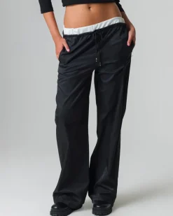 Donna Piazza Italia Donna|Pantaloni<Pantalone con inserti in vita e tasche all'americana -