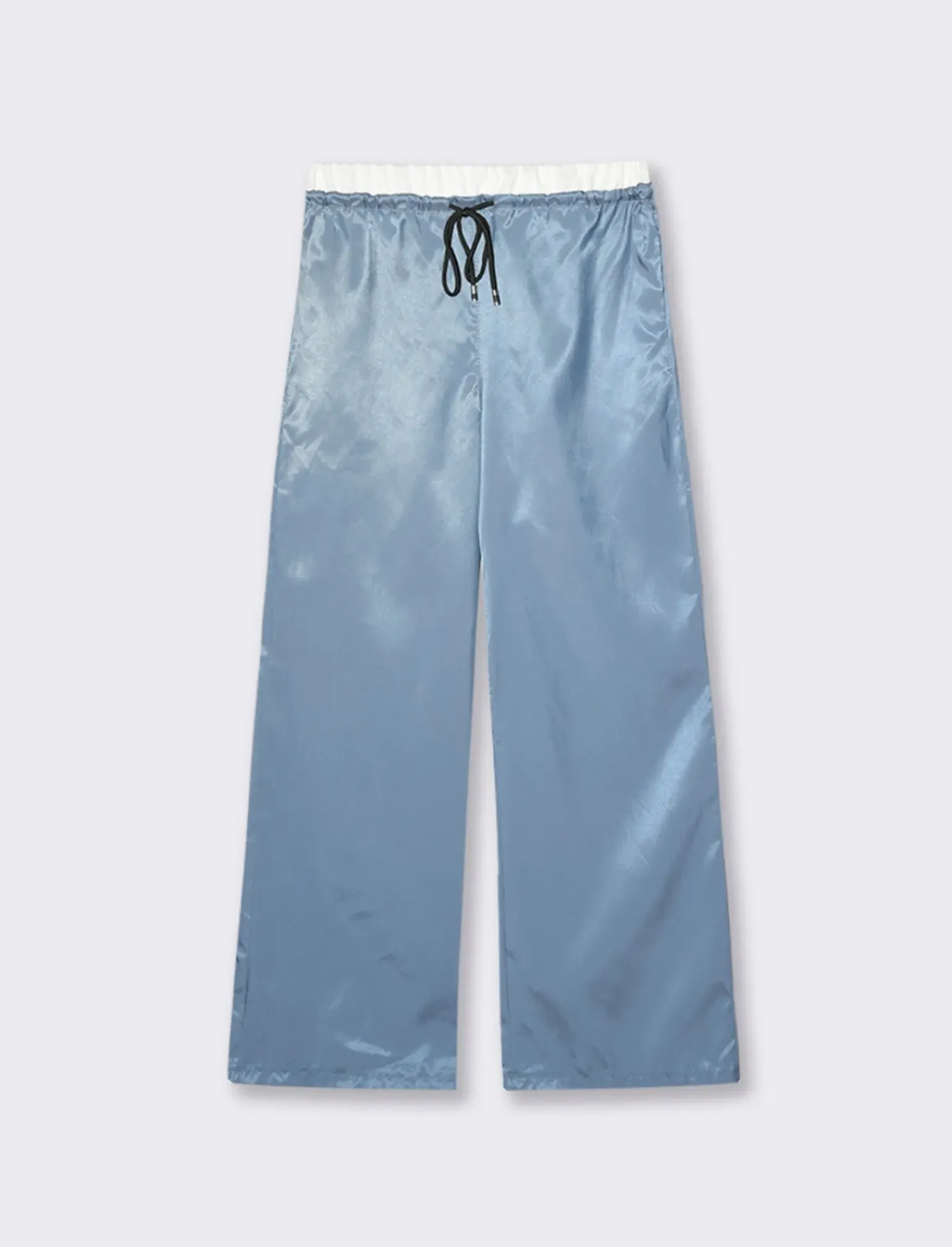 Donna Piazza Italia Donna|Pantaloni<Pantalone con inserti in vita e tasche all'americana - Denim