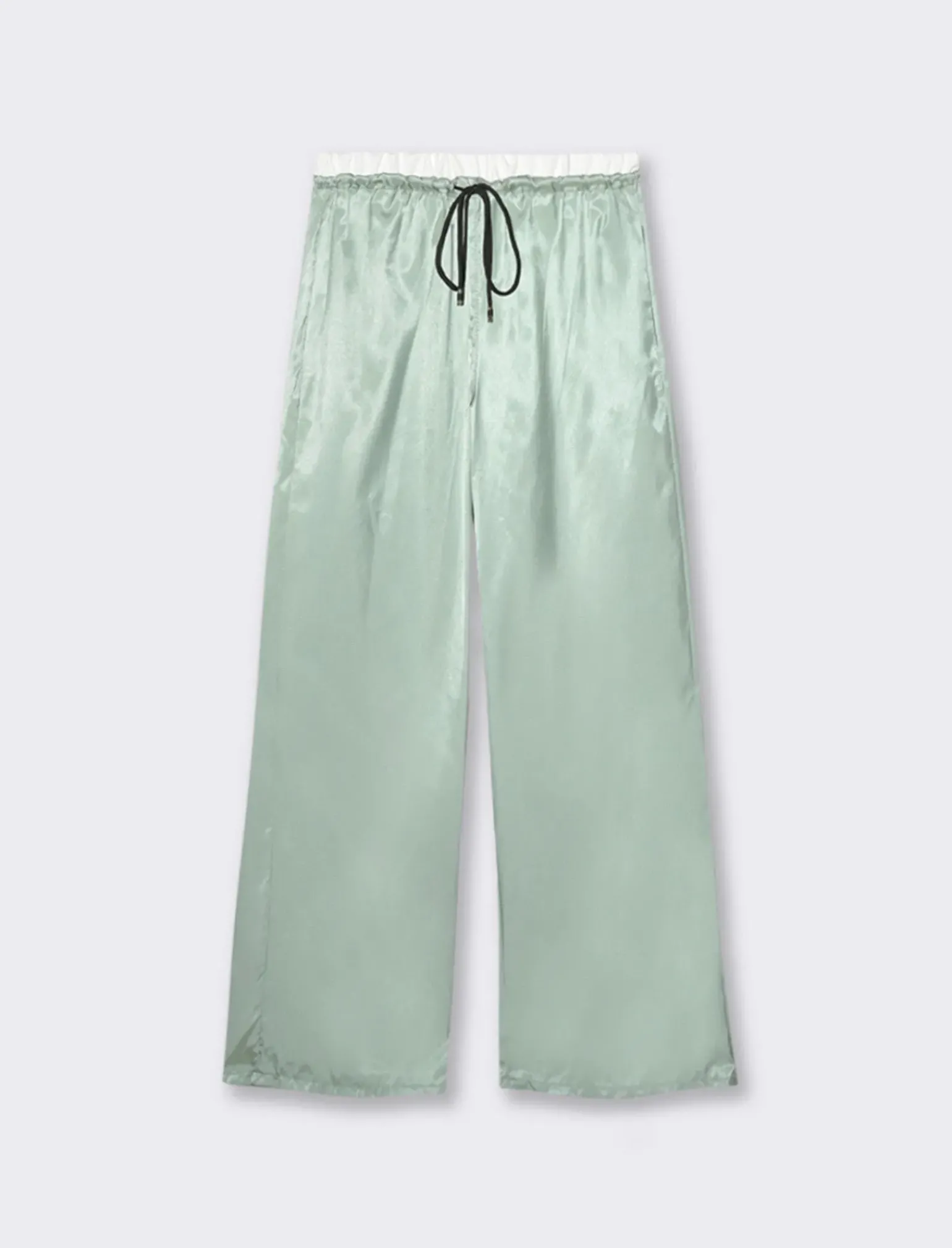 Donna Piazza Italia Donna|Pantaloni<Pantalone con inserti in vita e tasche all'americana - acqua