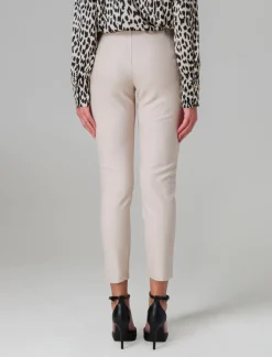 Donna Piazza Italia Pantaloni<Pantalone con tasche all'americana sui fianchi - burro