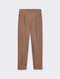 Donna Piazza Italia Pantaloni<Pantalone con tasche all'americana sui fianchi - Cammello