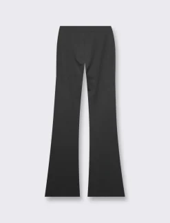 Donna Piazza Italia Donna|Pantaloni<Pantalone flare in tessuto scuba con elastico in vita -