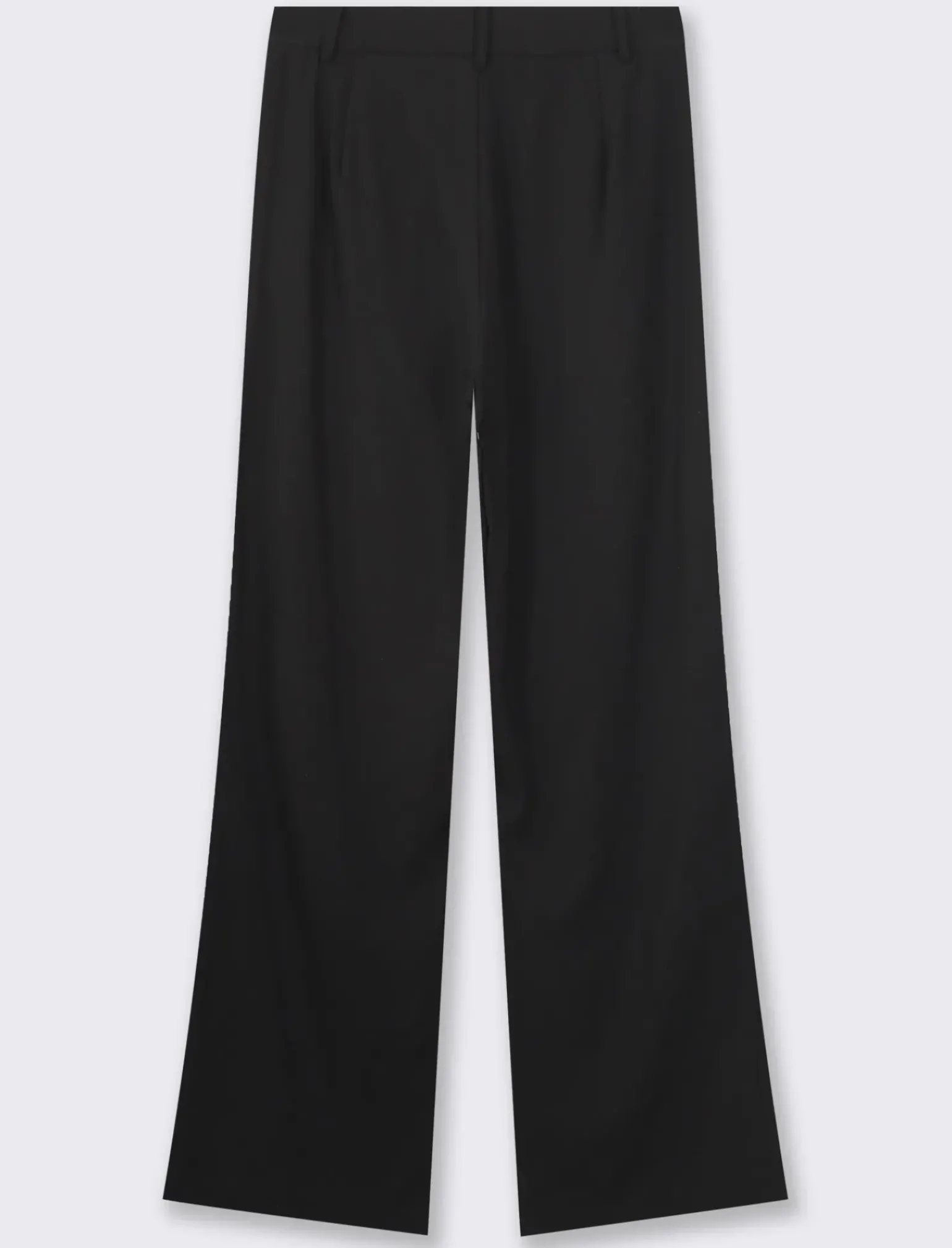 Donna Piazza Italia Pantaloni<Pantalone fromale modello a palazzo in tessuto fluido -