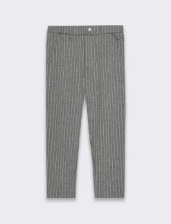 Piazza Italia Neonato|Pantaloni<Pantalone in felpa stampata, modello classico con bottone frontale e applicazione metallica -