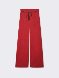 Donna Piazza Italia Pantaloni<Pantalone in maglia con cinturino -