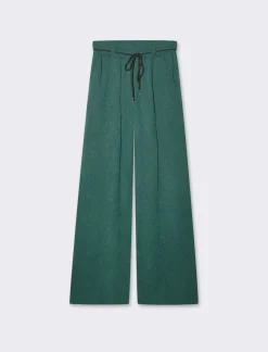 Donna Piazza Italia Pantaloni<Pantalone in maglia con cinturino -