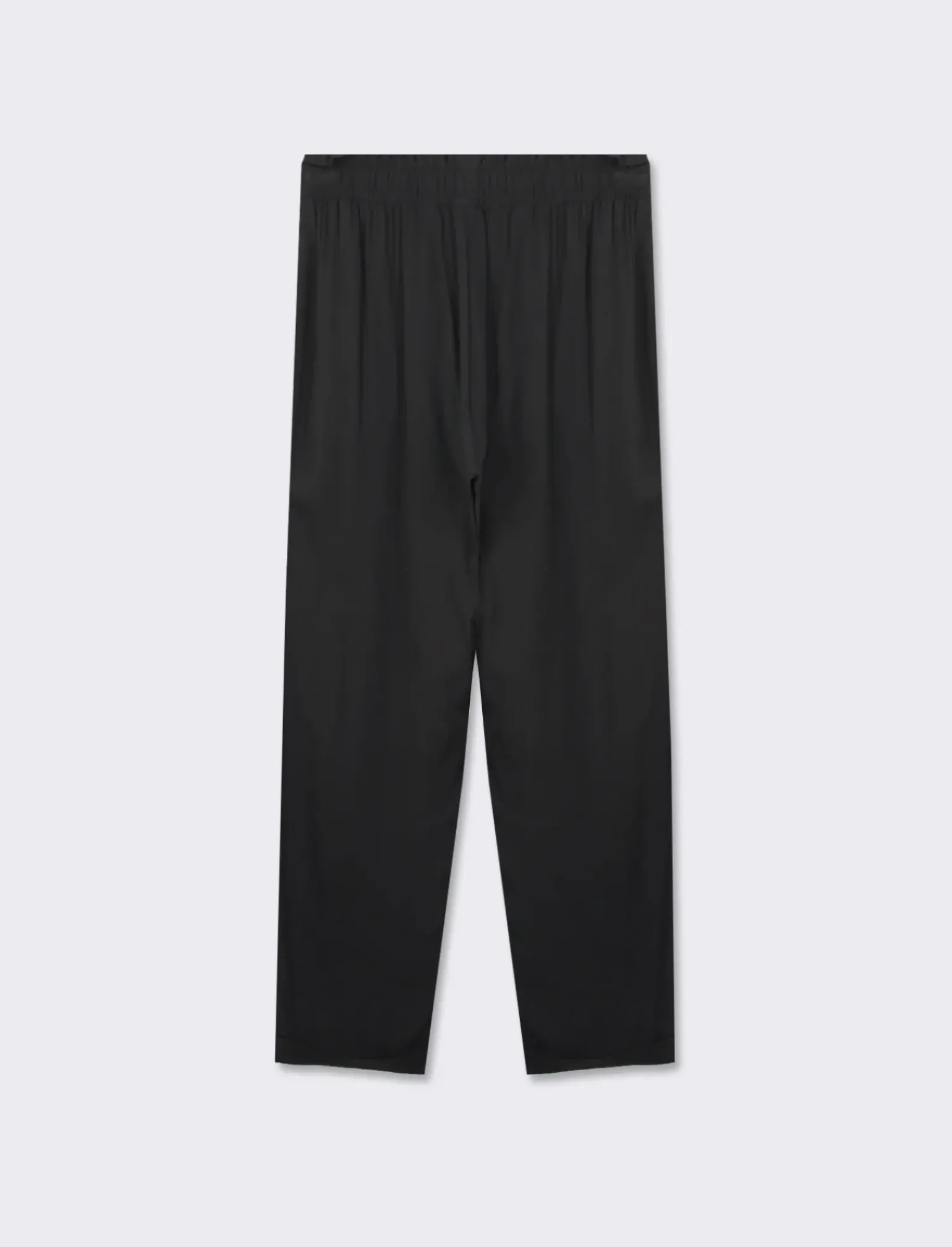 Donna Piazza Italia Donna<Pantalone in tessuto leggero con fusciacca ed elastico -