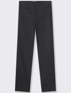 Donna Piazza Italia Donna|Pantaloni<Pantalone modello classico vestibilità slim con chiusura ganci e zip -