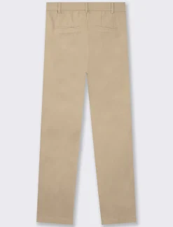 Donna Piazza Italia Donna|Pantaloni<Pantalone modello classico vestibilità slim con chiusura ganci e zip - Beige corda