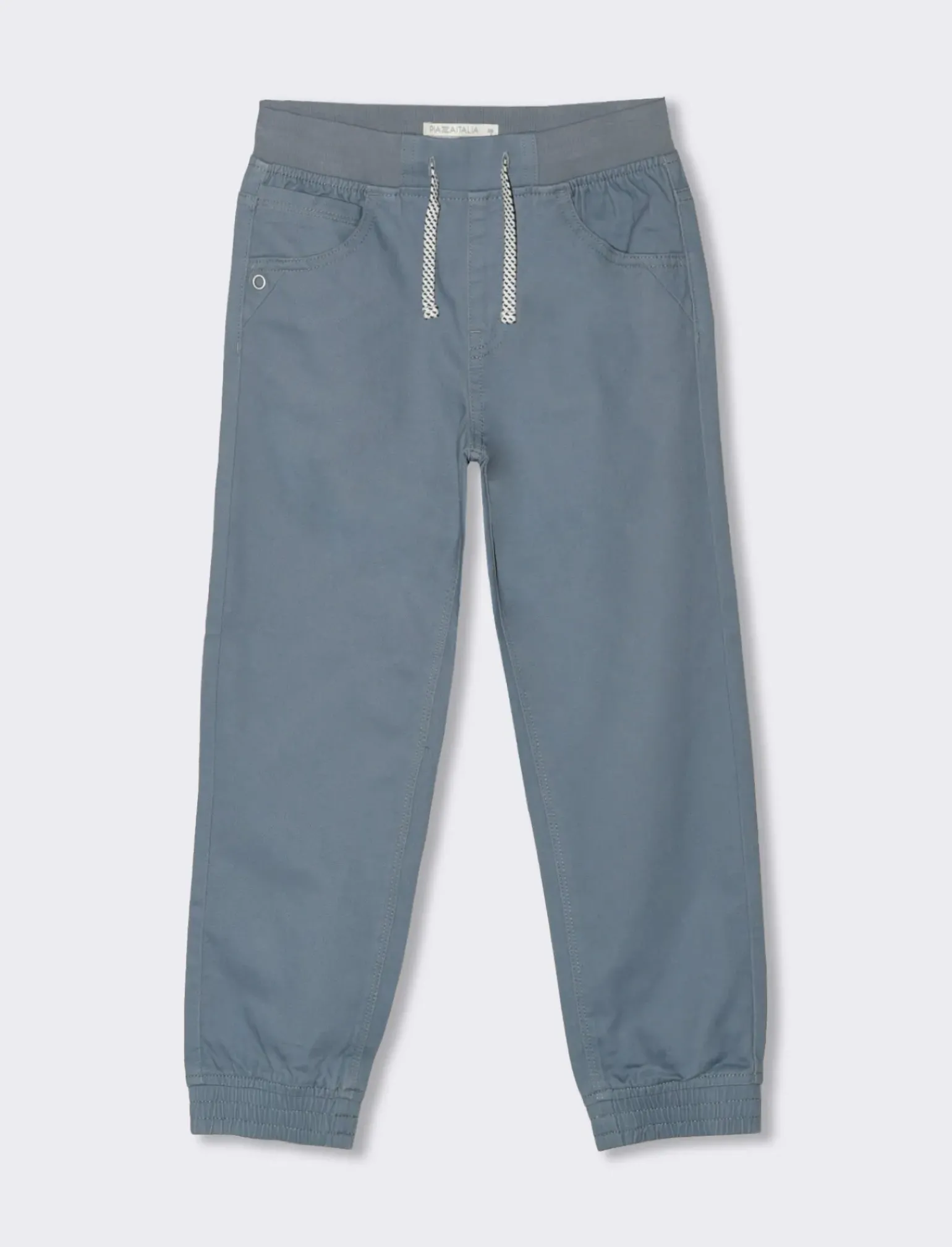 Bambino Piazza Italia Bambino|Pantaloni<Pantalone modello jogger con elastico a fondo gamba - cenere