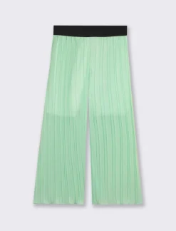 Piazza Italia Bambina<Pantalone plisse' ampio da bambina -