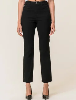 Donna Piazza Italia Donna|Jeans<Pantalone skinny cinque tasche high waist gamba dritta -