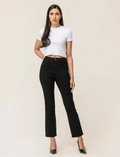 Donna Piazza Italia Donna|Jeans<Pantalone skinny cinque tasche high waist gamba dritta -