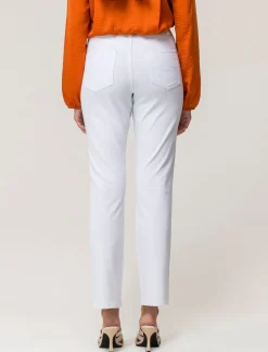 Donna Piazza Italia Donna|Jeans<Pantalone skinny cinque tasche high waist gamba dritta -