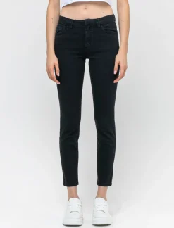 Donna Piazza Italia Donna|Jeans<Pantalone skinny vita alta -