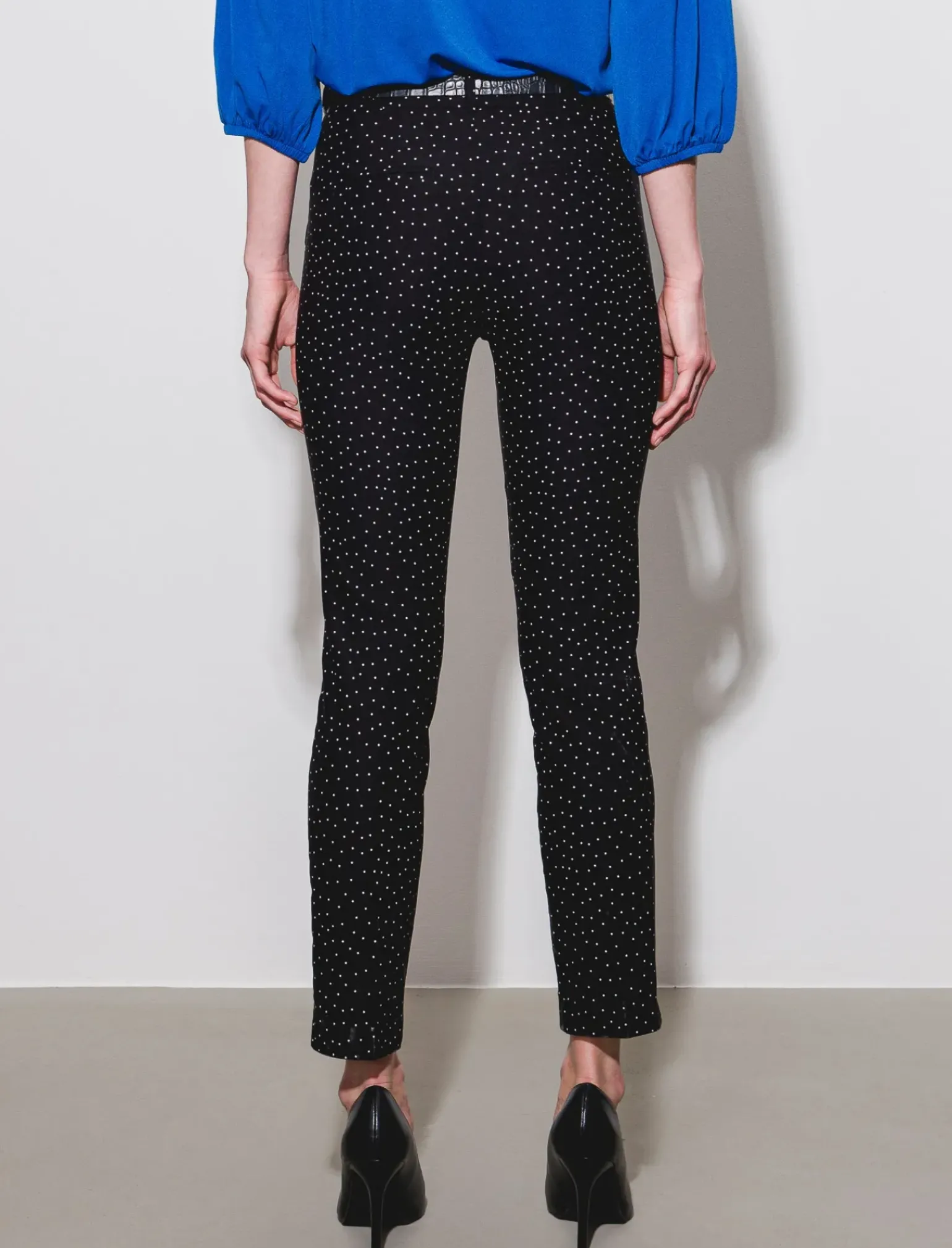 Donna Piazza Italia Donna<Pantalone slim con cintura - var 2