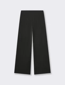 Donna Piazza Italia Donna|Pantaloni<Pantalone vita alta con banda laterale -