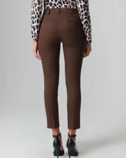 Piazza Italia Pantalone vita alta slim fit - talpa Grigio Flash Sale