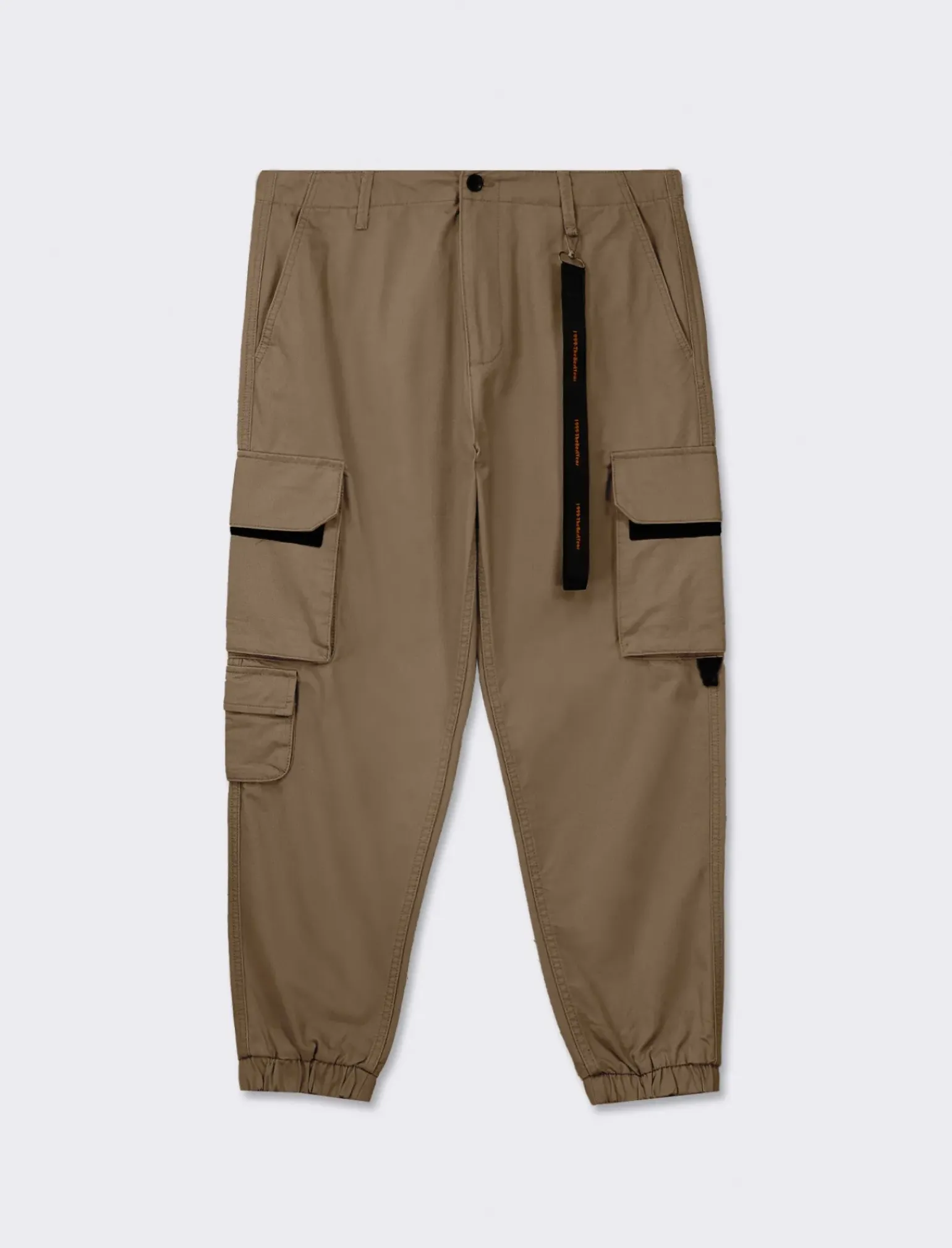 Uomo Piazza Italia Uomo|Pantaloni<Pantaloni cargo fit con tasche a filetto posteriori - kaki