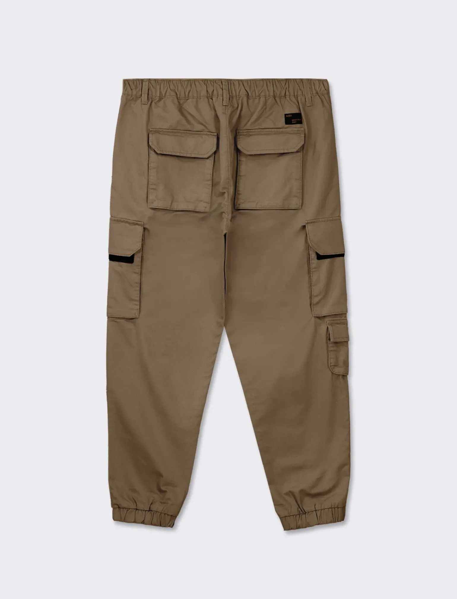 Uomo Piazza Italia Uomo|Pantaloni<Pantaloni cargo fit con tasche a filetto posteriori - kaki